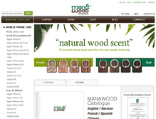 Tablet Screenshot of mannwood.com